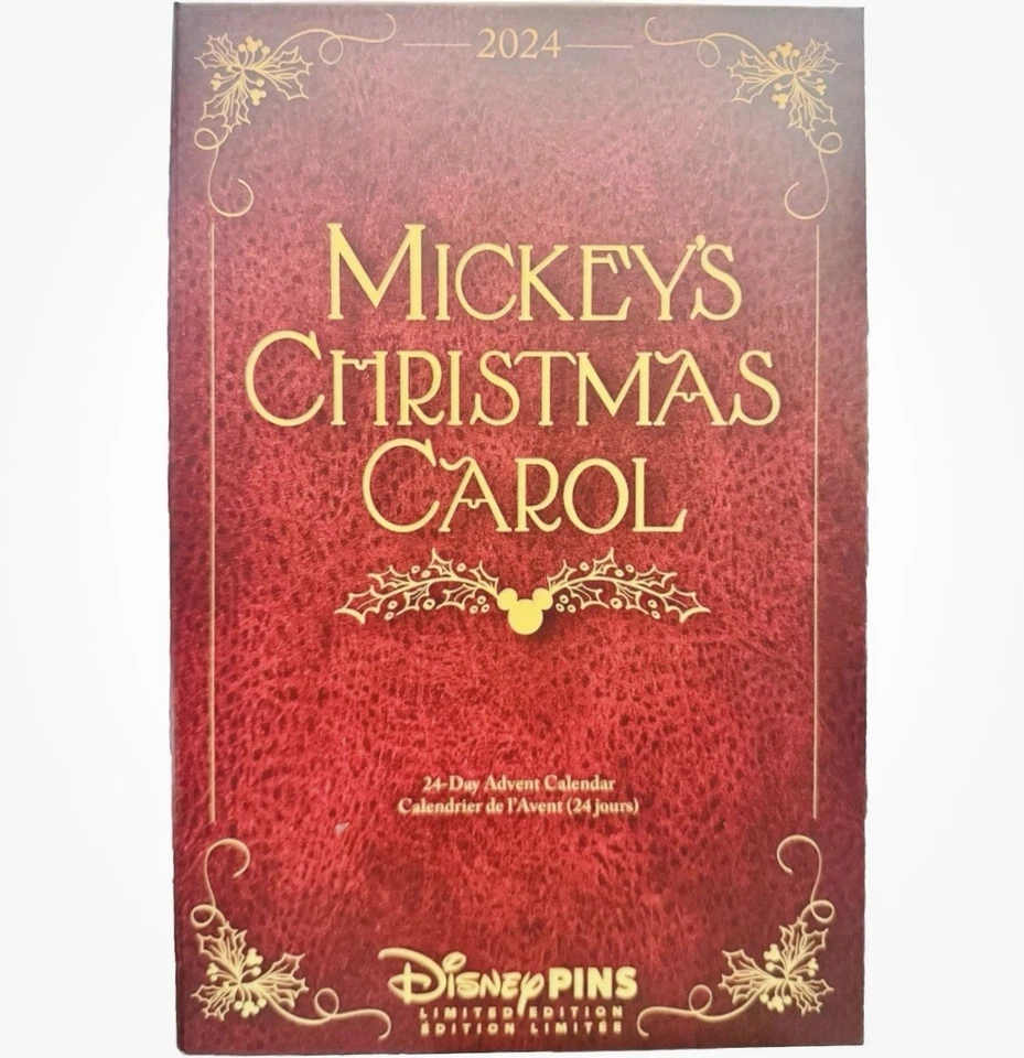 Broche Disney Store Mickey’s Christmas Carol Advent 2024 Holiday Daisy Duck LE 3300 - Imagem 3 de 4