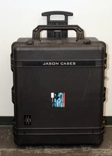 JASON CASES WHEELED CASE WITH FOAM INSERT FOR APPLE 27" STUDIO DISPLAY *UNUSED*