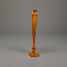 Whitefriars Patt.No 9484 Bud Vase In Very Rare Tangerine 