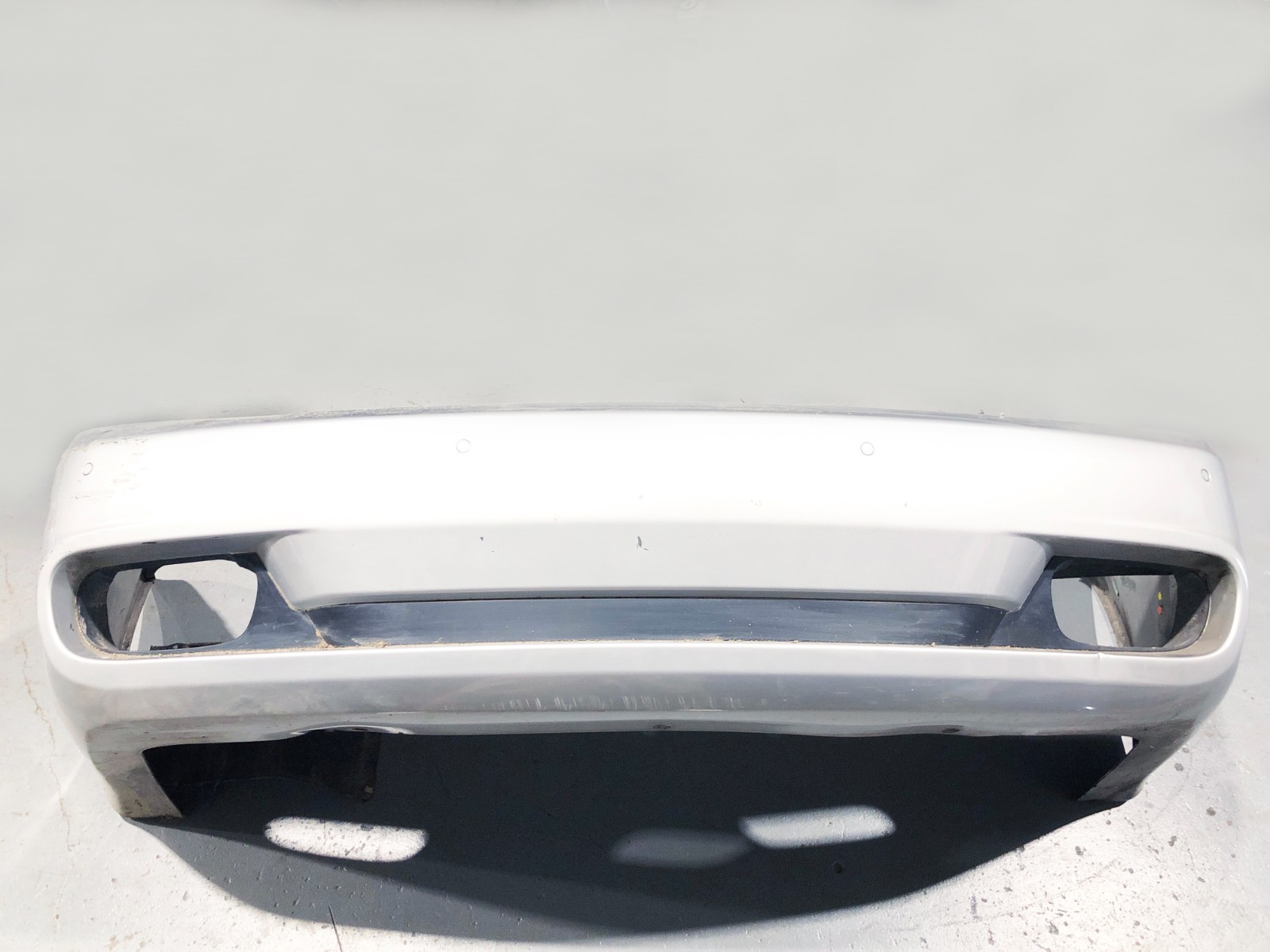 09-13 Maserati Quattroporte M139 Rear Bumper Cover GRIGIO TOURING Silver OEM 10 