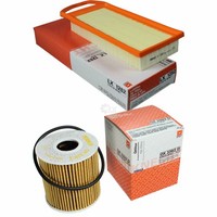 Mahle / Knecht Set Filterpaket Luftfilter LX 1282 ÖLfilter OX 339/2D