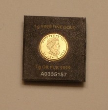 2015 GOLD Maple Leaf 50 Cents of Canada sealed  Superb GEM BU  .9999 Fine Gold