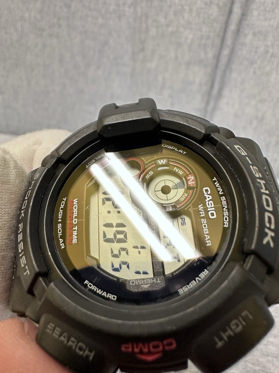 Casio G-Shock MudMaster of G Men's Black 50mm Multi-Function Watch