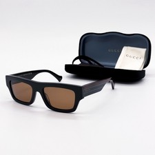 NEW GUCCI SUNGLASSES GG1301S 004 BLACK MEN EYEWEAR