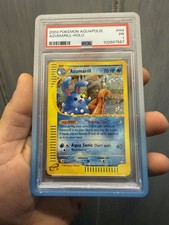 Pokemon 2003 Aquapolis Azumarill Holo Rare H4 PSA 1 (LOW POP)