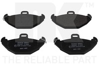 NK Bremsbelagsatz Scheibenbremse 223942 FüR Laguna Renault 1 16V B568 B561 K56S