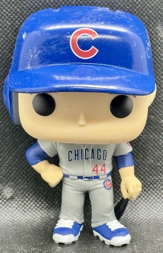 🔥Funko Pop! MLB Chicago Cubs ANTHONY RIZZO #06 Gray Jersey VAULTED LOOSE🔥