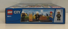 LEGO City 60111 Fire Utility Truck Retired Set NEW SEALED Box Imperfect See Pics