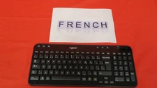Logitech K360 French Canadian Wireless Keyboard Without Receiver Very Good 5162