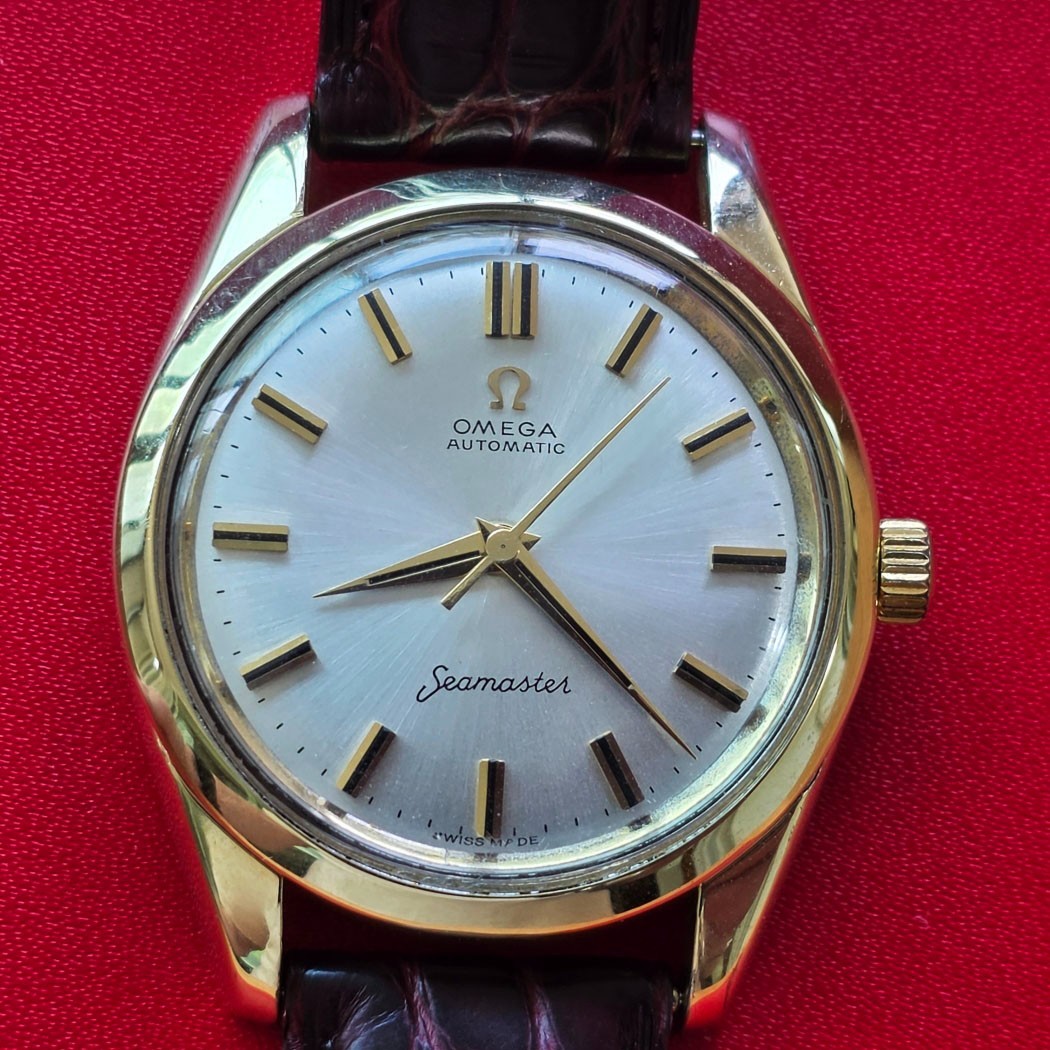 OMEGA SEAMASTER GOLD/SS CAL 552