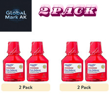  4 PK Equate Acetaminophen Liquid 500mg 8oz  Extra Strength Cherry Pain Relief