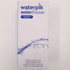 Waterpik Water Flosser Cordless Pulse White Brightens Teeth Clean WF-20CD010