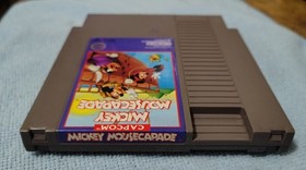 Mickey Mousecapade Nintendo nes Tested Pins Cleaned Authentic Game 