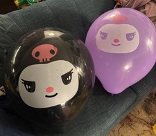 18  Kuromi Balloons, 10 Pack, Looner