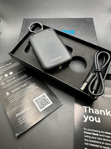{G8} Muama Mini Phone Charger Power Bank for iPhone Android Cell 2000mAh New - Picture 3 of 4