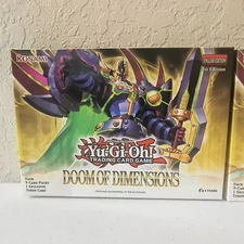Yugioh Doom Of Dimensions 4 Pack Mini Box with Exclusive Token Card