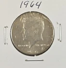 1964 Kennedy Half Dollar 90% Silver Pre-1965 US Coin Circulated XF/AU