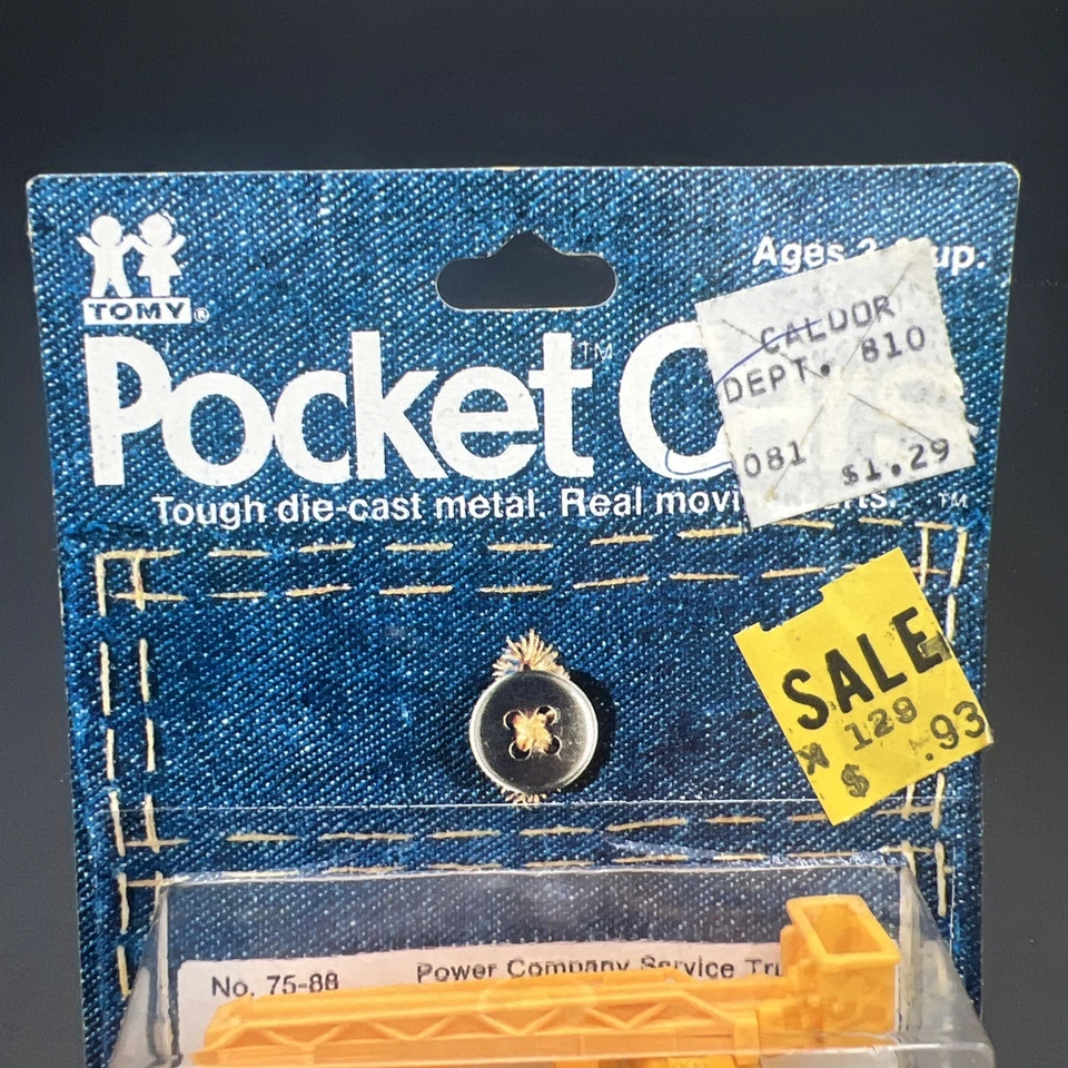 TOMY Pocket Cars #75-88 Power Company Service Rig Truck Die Cast Japan - Image 2 of 4