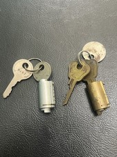 Nos 1937 Ford Glove Box Lock Cylinders W Original Oem Keys