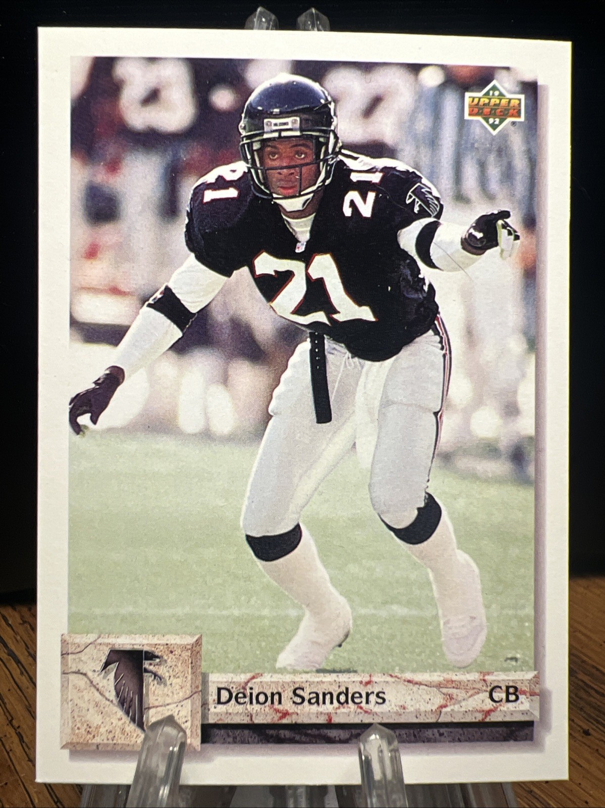 Deion Sanders #567 (Football Cards 1992 Upper Deck) — is it worth grading?
