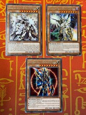 YUGIOH BLACK LUSTER SOLDIER SET ENVOY/TWILIGHT/SACRED RARE TOCH-EN029/33/35