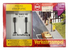 BUSCH HO Gauge 5902 Traffic Lights Set