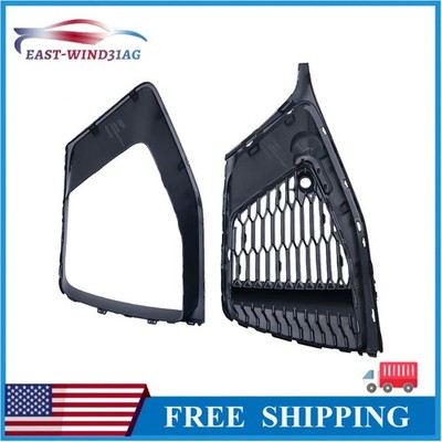 Front Bumper Cover Grille Surround Insert Driver Side Fits 2019-2023 Audi Q8