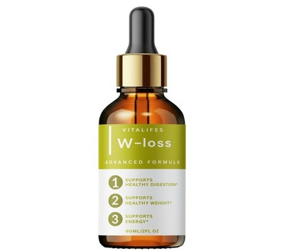 W-Loss Drops for Weight Loss, Burning Excess Fat & Boosting Energy  (2 fl oz)