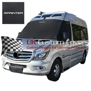 Mercedes Sprinter Screen Wrap Frost Cover Deluxe & Embroidery (2006-2018) 728
