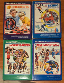 1979 INTELLEVISION CONSOLE MODEL 2609 plus 25 Games and Intellivoice