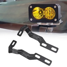 Ditch Led Work Light Bar Brackets Hood Mount Bracket For Toyota Tacoma 2016-2020 Ditch Led Work Light Bar Brackets Hood Mount Bracket For Toyota Tacoma 2016-2020