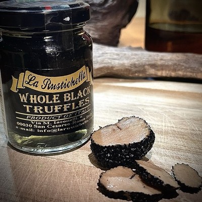 Whole Black Truffles 1.4oz (40g) Product of Italy - Imported