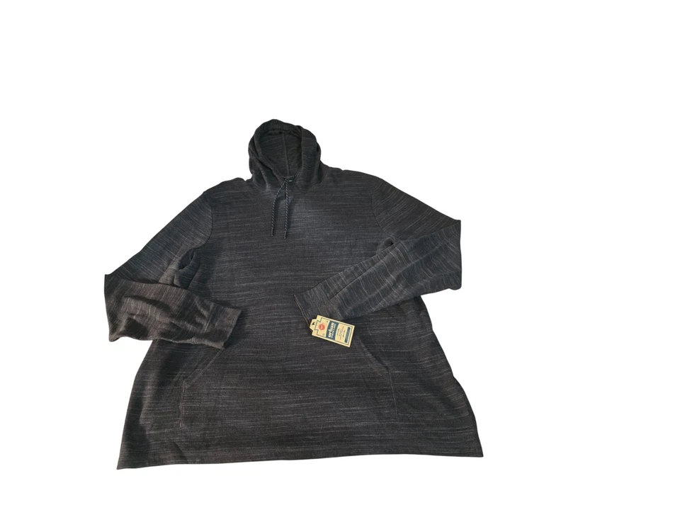 Moletom com capuz Urban Pipeline masculino preto maçante manga longa GG novo com etiquetas - Imagem 2 de 4