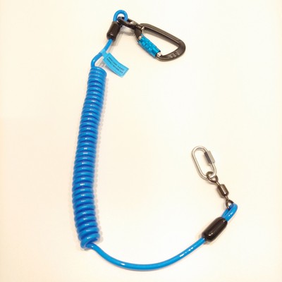 Twisted Bay Werkzeug Schlüsselband Nylonkern Verschluss Karabiner