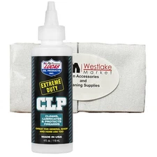 Lucas Extreme Duty CLP All-in-one Gun Cleaning Solvent with 40-50 Cotton Patches