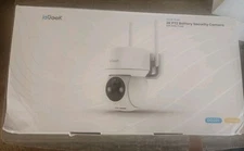 ieGeek 2K Solar Security Camera Outdoor Wireless, 360° Pan Battery Camera Alexa