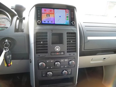 32G Android15 CarPlay Car Stereo Radio Sat Nav For Dodge Grand Caravan 2008-2010
