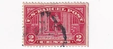 STAMP US SCOTT Q2 "City Carrier" 2 CENT 1913 Parcel Post USED - T
