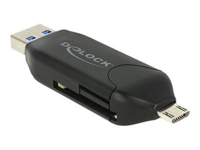 Delock 91734 Memory Stick (MS) MicroSD (TransFlash) MicroSDHC MicroSDXC MMC SD