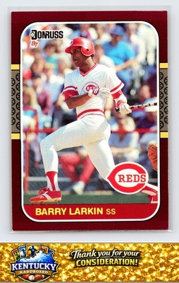 1987 Donruss Opening Day #191 Barry Larkin