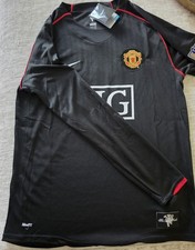 2007-08 Manchester United Away Shirt RONALDO #7 CR7 FULL SLEEVES - Size L