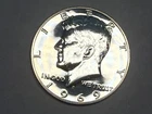 1969-S 40% silver gem PROOF Kennedy half dollar. Exact coin shown. #7