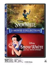 Snow White & Snow White w/Seven Dwarfs 2-movie Collection (DVD) - New !!