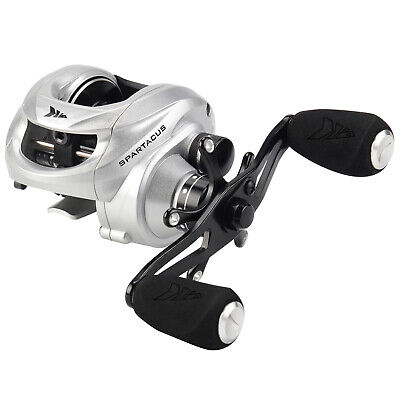 Rubber Cork Handle Knobs 6.3:1 Gear Ratio,11 KastKing Spartacus Baitcasting Fishing Reel Ultra Smooth 17.6 LB Carbon Fiber Drag 1 Shielded Ball Bearings