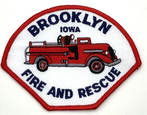 Brooklyn Iowa Fire & Rescue Patch