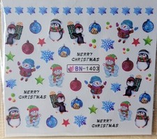 Nail Art Decal Stickers - Christmas - Ships from U.S.  BN-1403