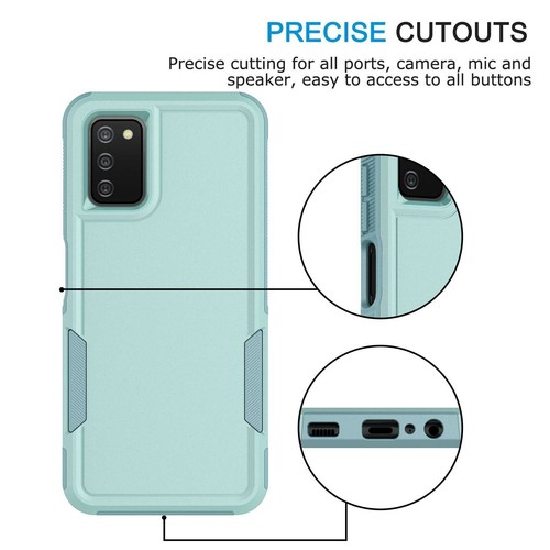 For Samsung Galaxy A03S A16 A15 S25 S24 Case Slim Phone Cover + Screen Protector - Photo 28 sur 47