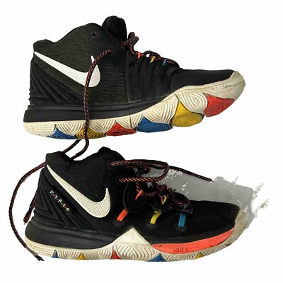 Youth Size 12 (PS) Nike Kyrie Mid Friends Athletic Black Sneakers