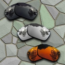 Chrome Black Red Orange Lenses Replacement For-Spy Optic Dirk Polarized