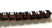 Swarovski Crystal Cubes 6mm  288 pcs  Mocca 5601